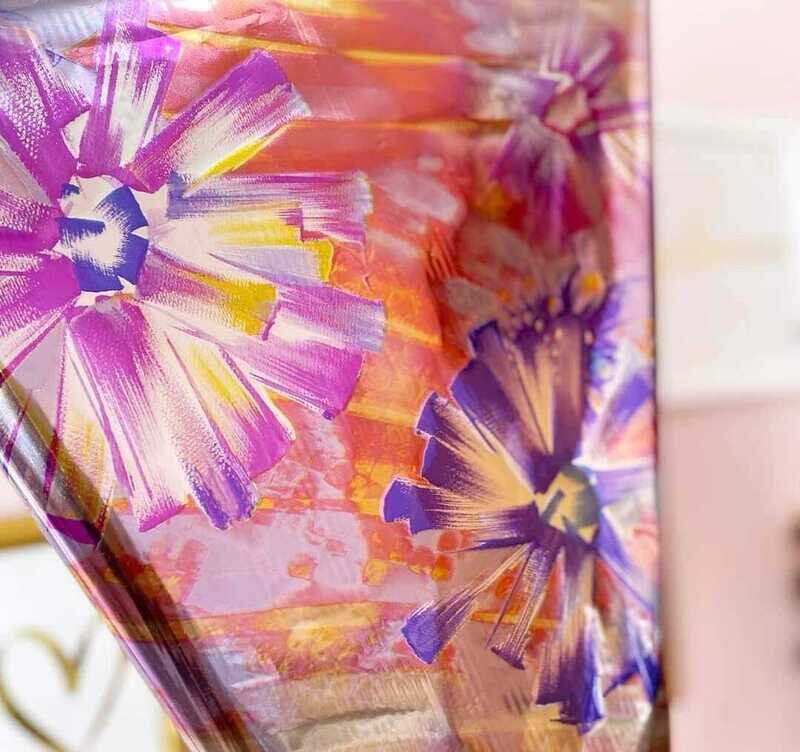 Foil Brush Flower 3 Metros Marca ANGIE GUERRA