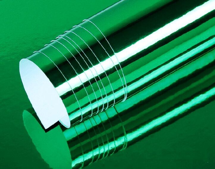 Vinil Adhesivo  Chome Verde