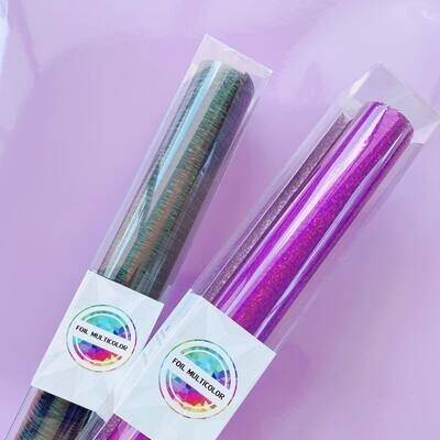 Rollos de 5 Metros de Foil Multicolor