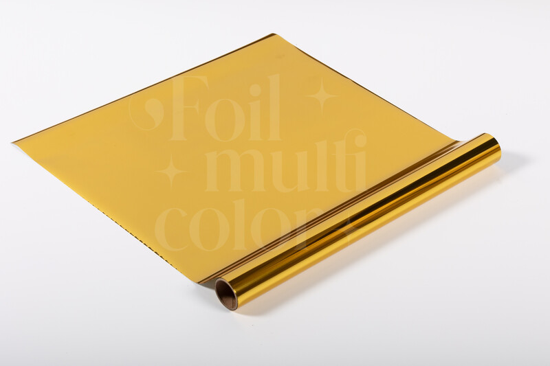 Foil Multicolor Color Dorado 3 Metros