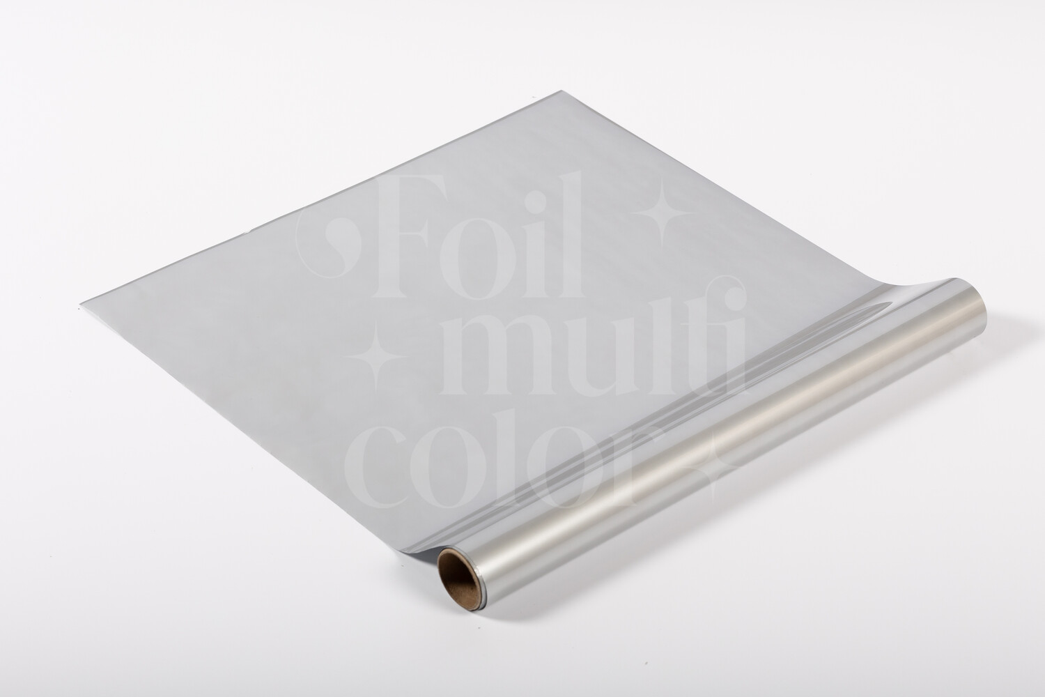 Foil Multicolor Color Plateado Mate 3 Metros
