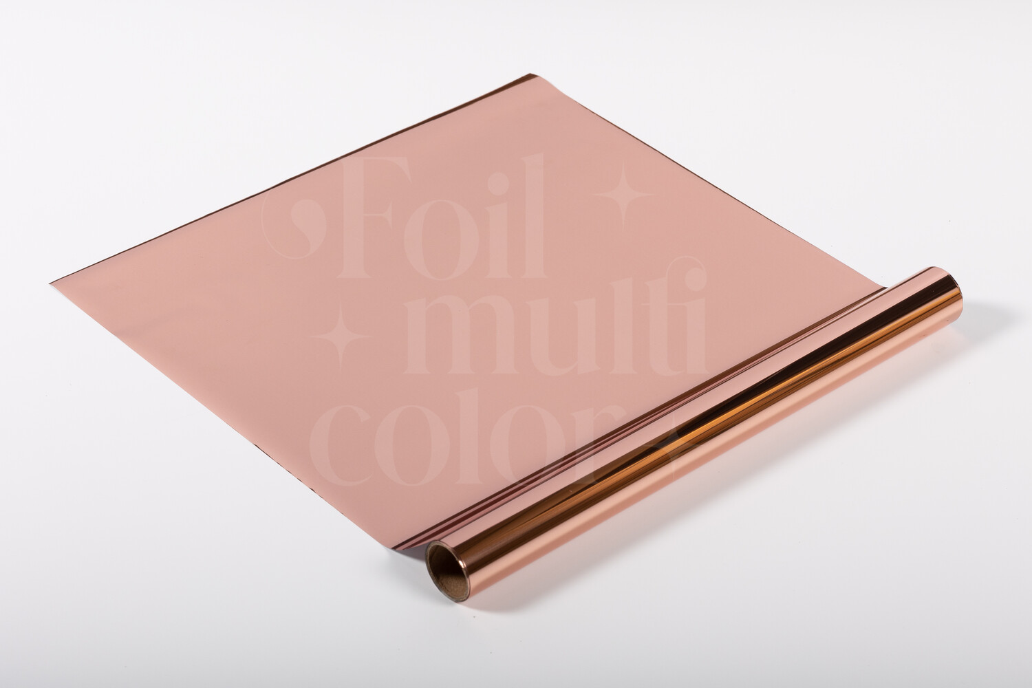 Foil Multicolor Color Dorado Rosado 5 Metros