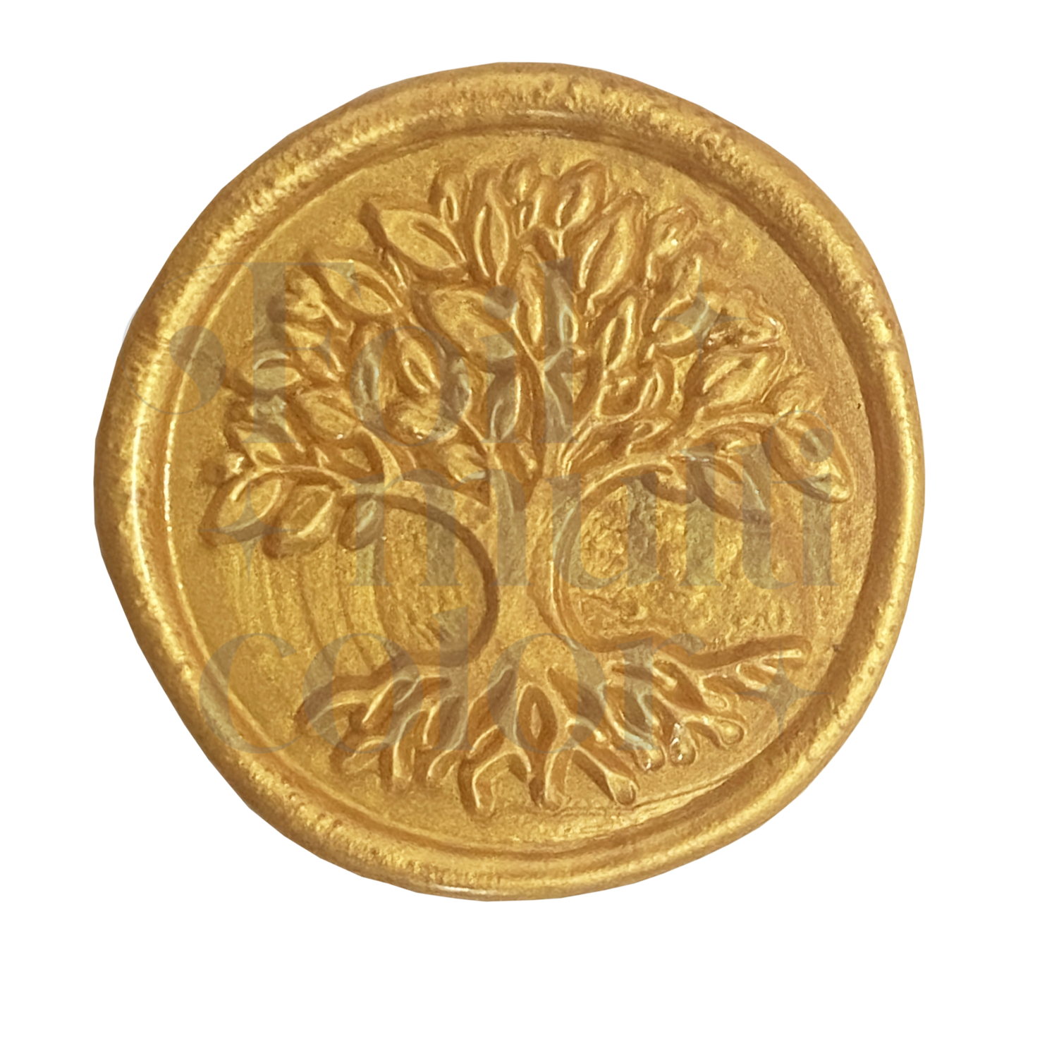 Cera para sellos de lacre color Oro