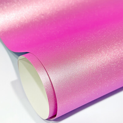 Vinil Adhesivo Glitter Texture Pink