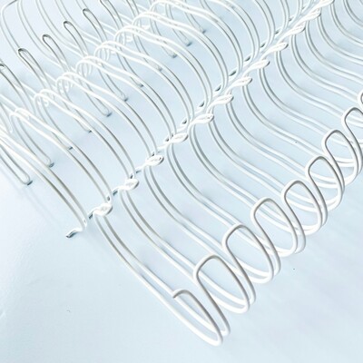 Arillo Metalico Blanco 5/8&quot; (Paq. 2 Unidades)