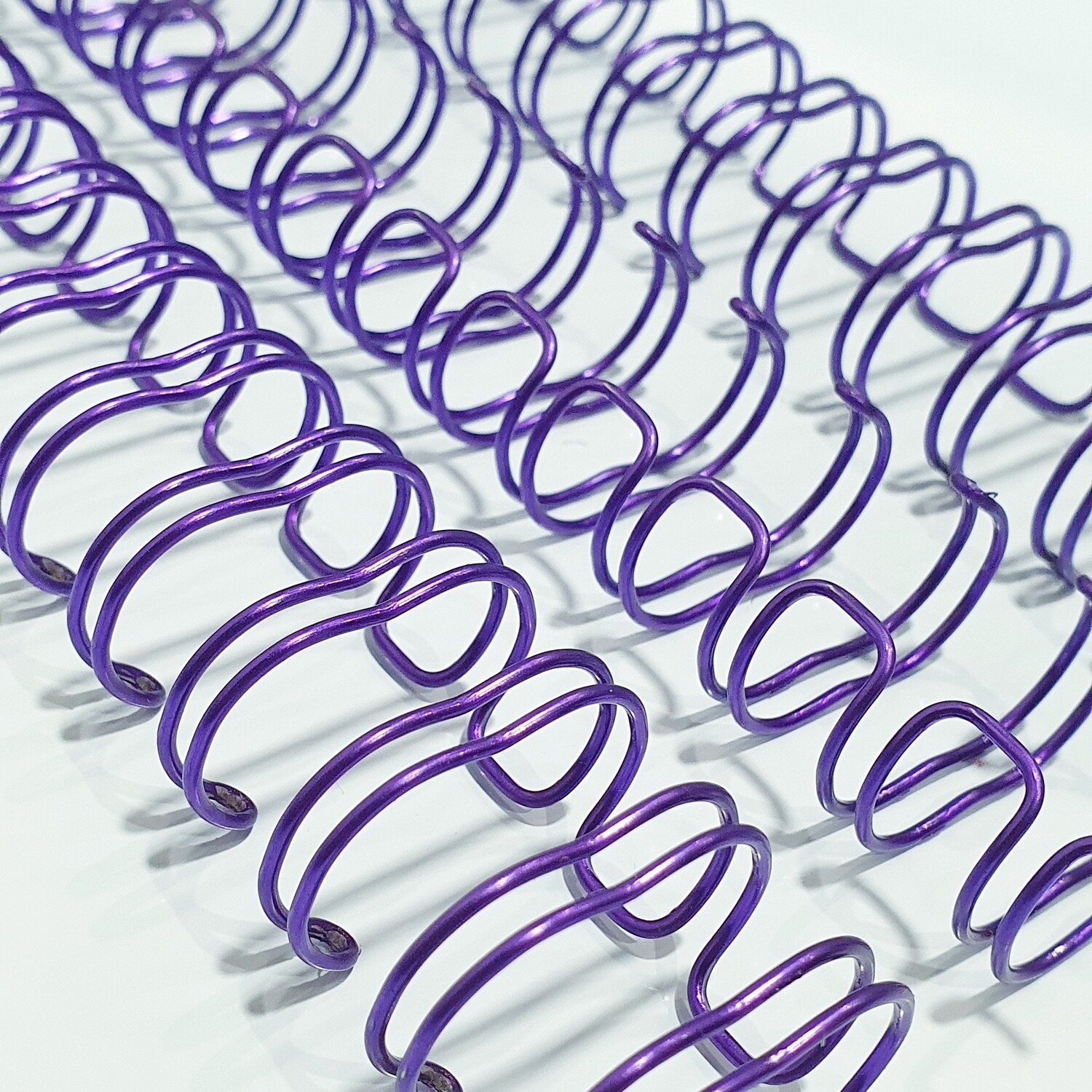 Arillo Metalico Purpura 5/8&quot; (Paq. 2 Unidades)