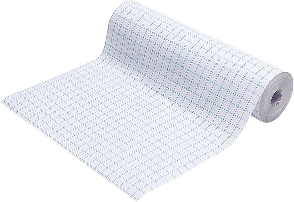Transfer Tape Premium Viniles Texturizados Rejilla Azul