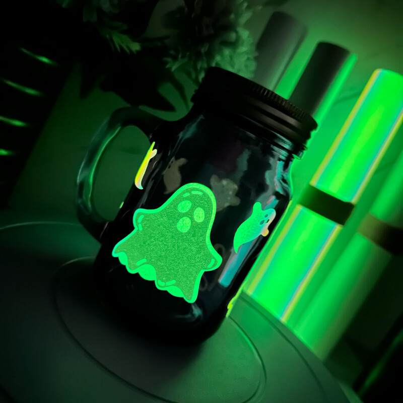 Vinil Adhesivo Opal White Glow in the Dark