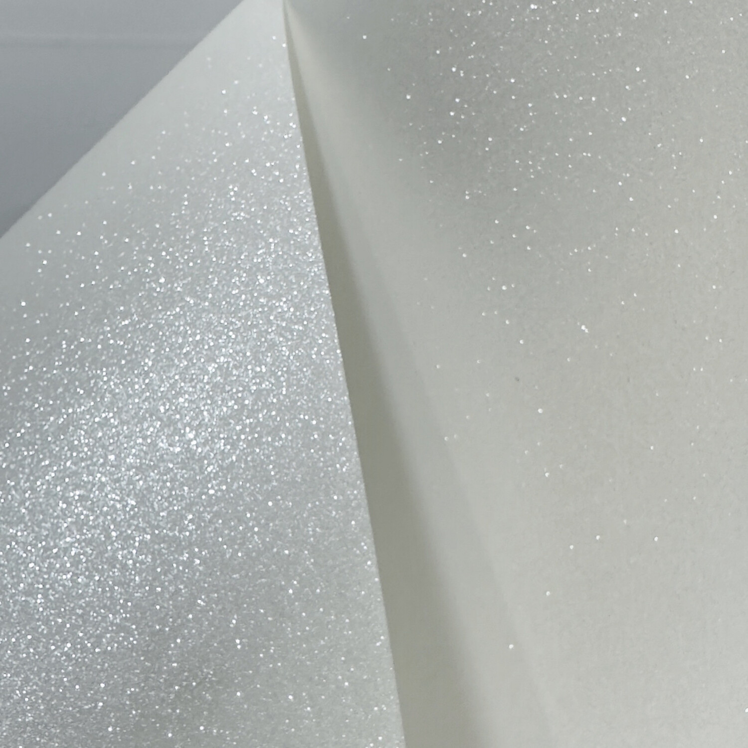 Vinil Adhesivo Glitter Texture White