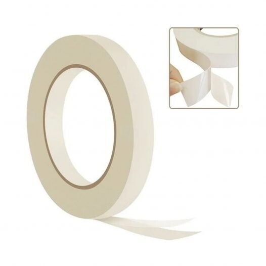 Cinta Adhesiva Doble Cara de 1.8 mm x 10 Yardas (DELI)