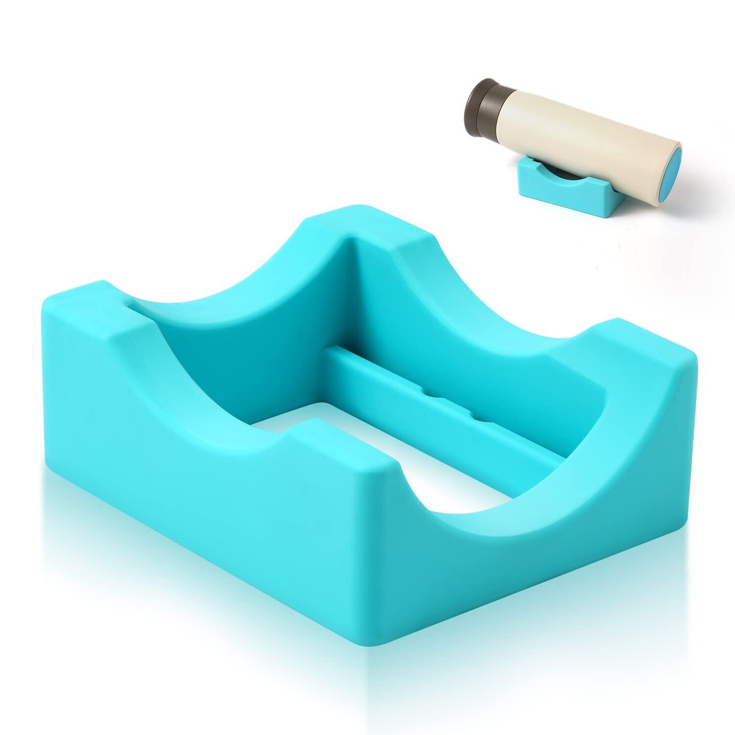 Soporte para Vaso de Silicon Color Aqua