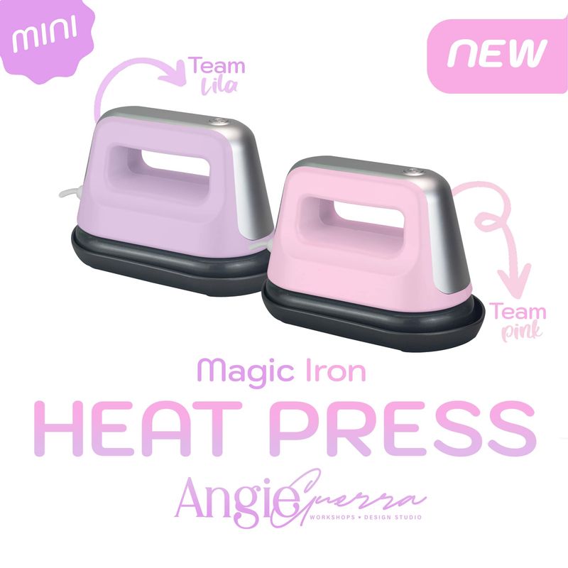 Mini Heat Press  Lila