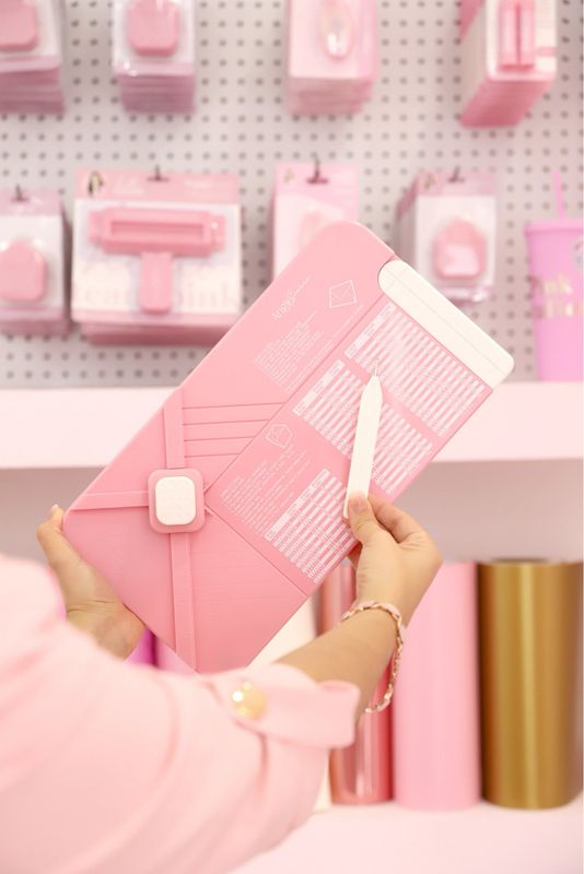 Tabla de Sobres y Cajas Team Pink
