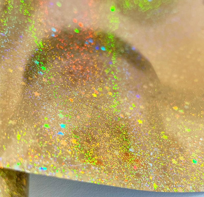 Foil Dorado Glitter Premium