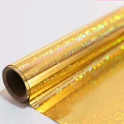 Foil Dorado Glitter 3 Metros Marca ANGIE GUERRA