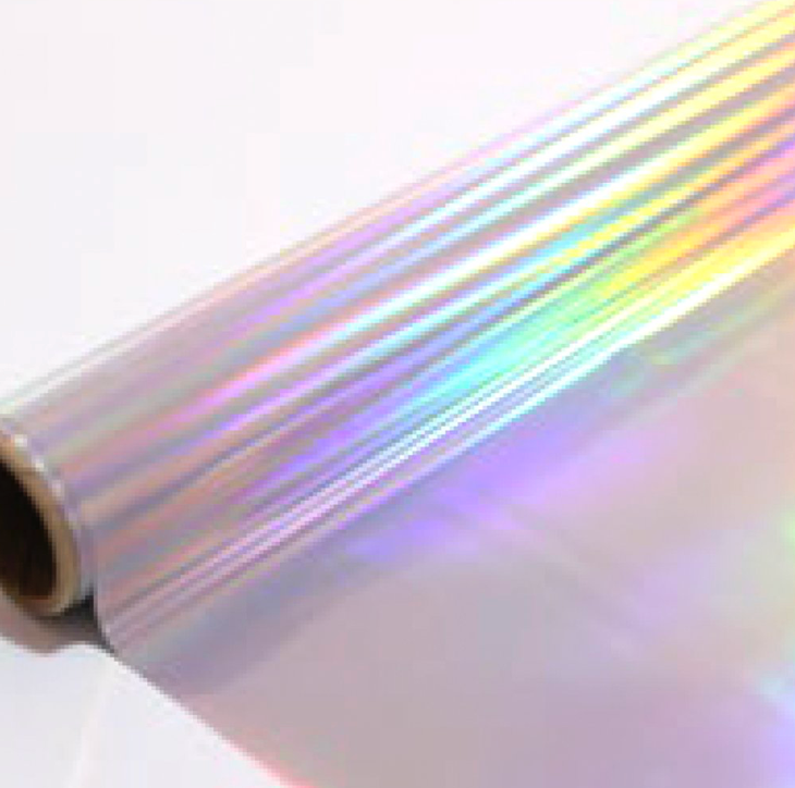 Foil Plata Holográfico Angie Guerra