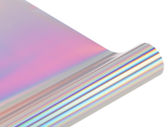 Foil Plata Holográfico Angie Guerra