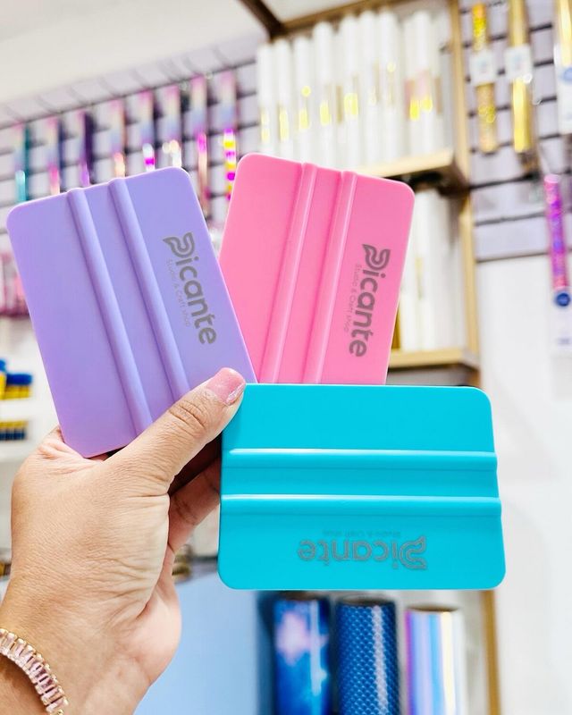 Espatula ó Squeegees para Vinil Rosa