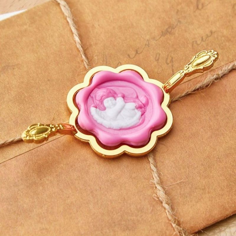 Molde para sello de Cera forma de Flor