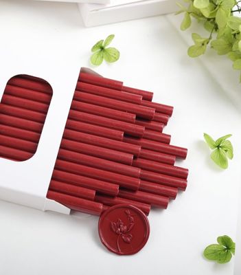 Cera para sellos de lacre color Rojo Velvet