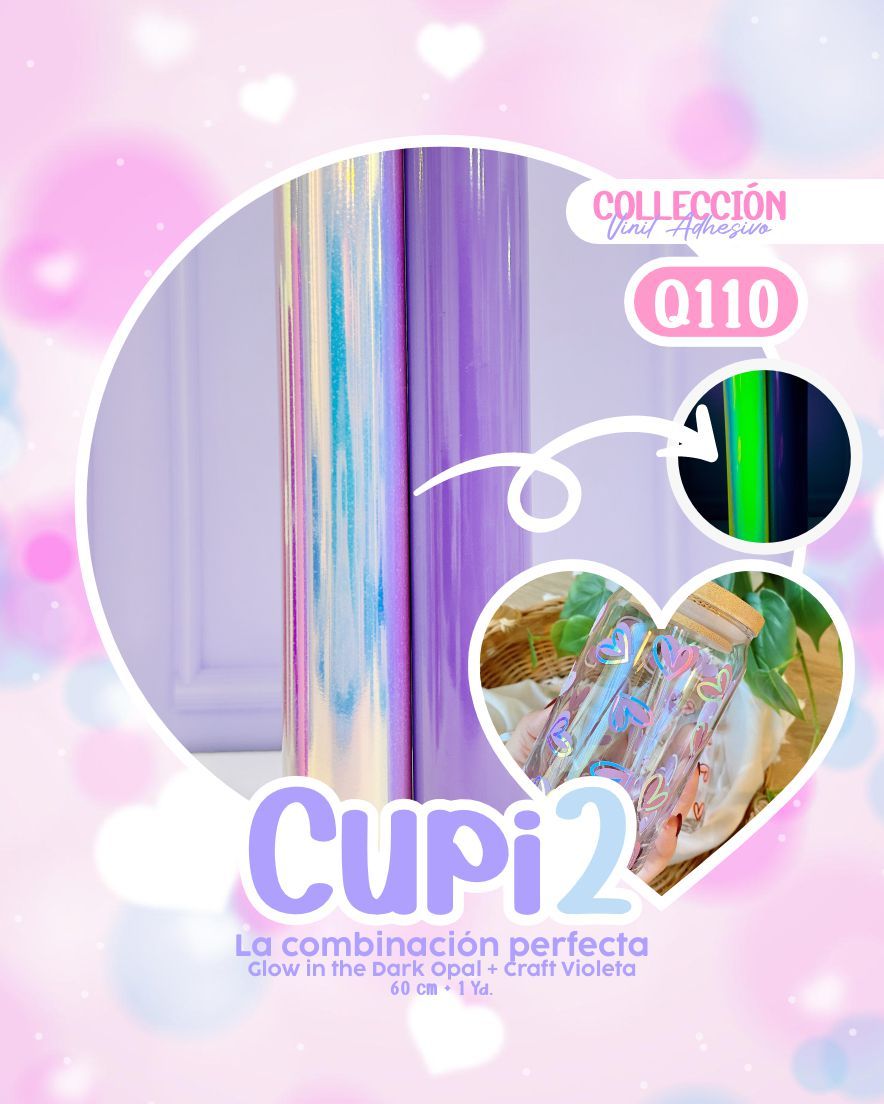 Colección CUPI2 Craft Lila+Glow in the Dark