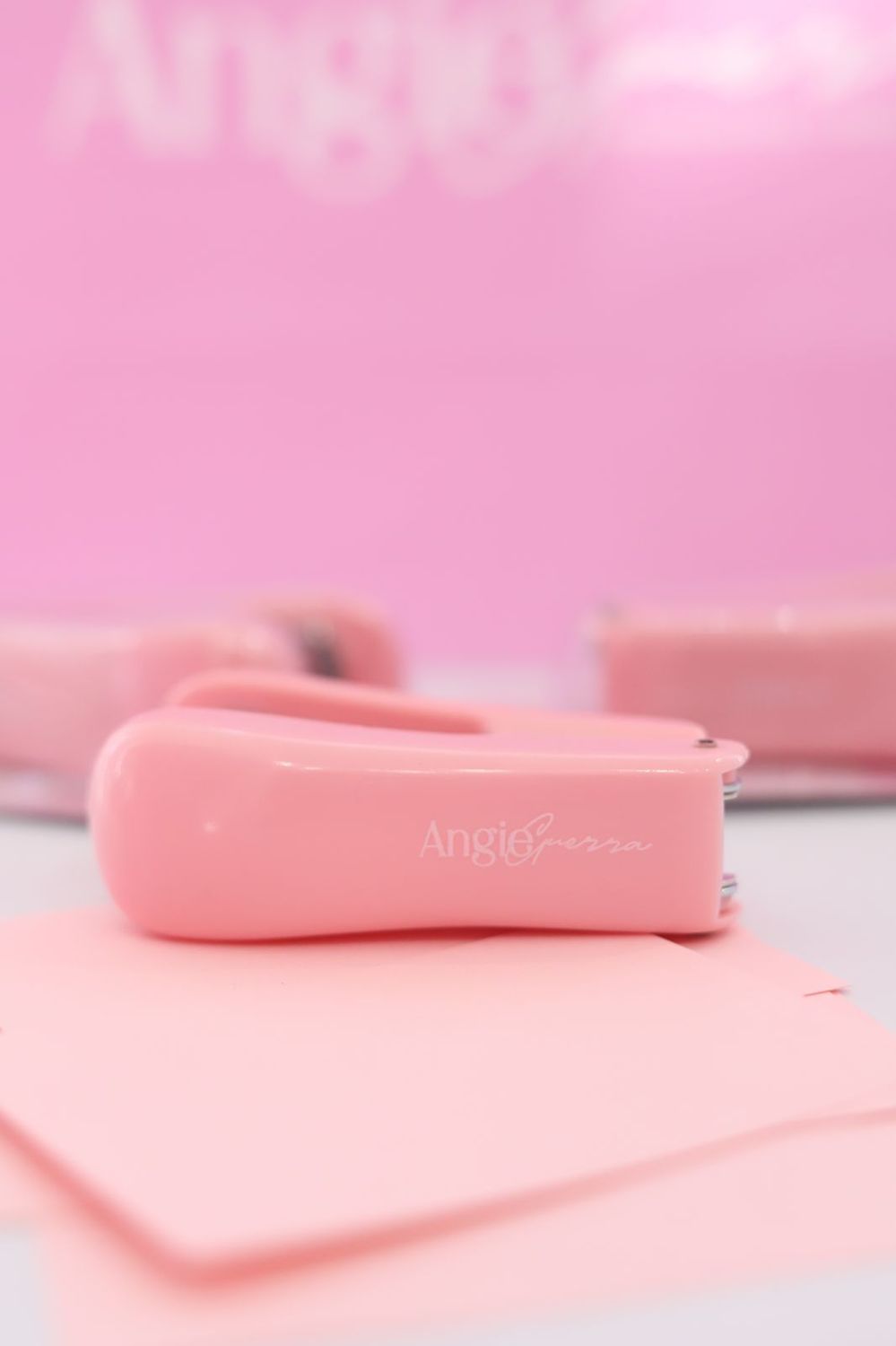 Mini Engrapadora Rosa