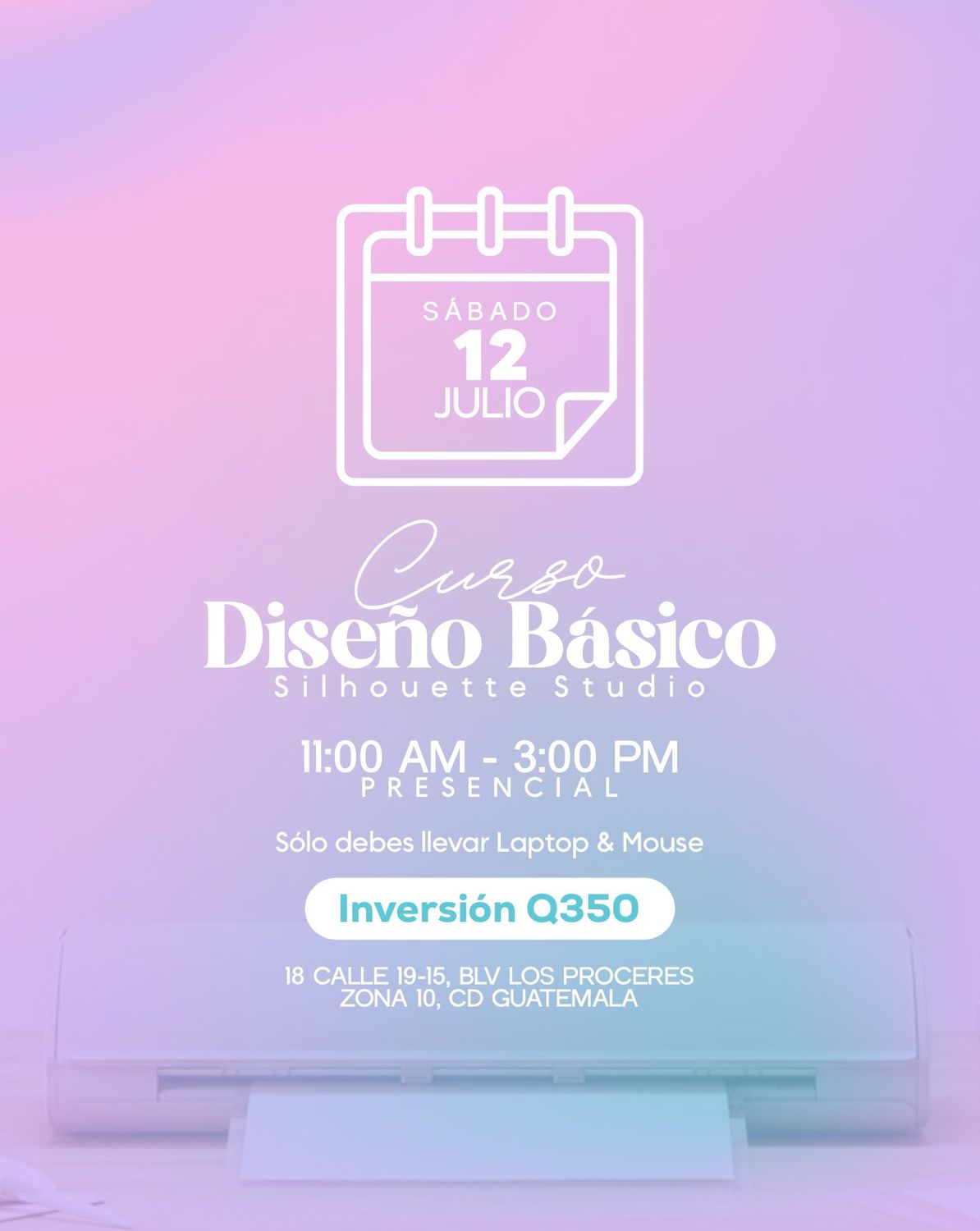 Curso Diseño Básico en Silhouette Studio