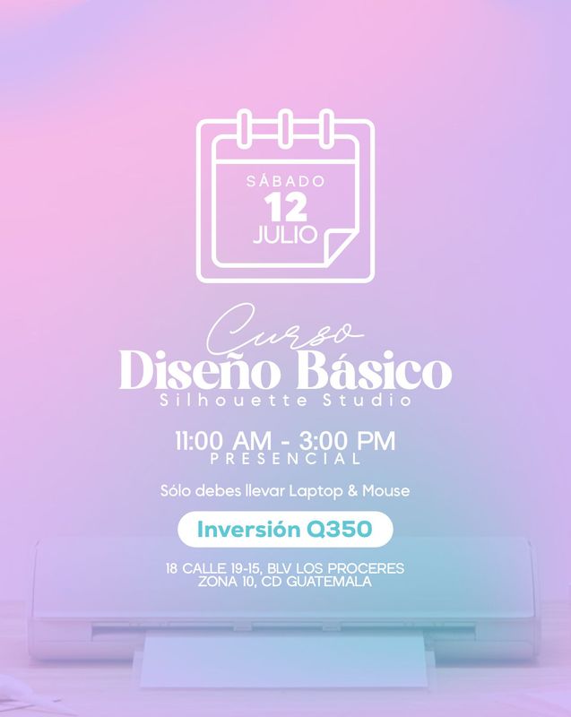 Curso Diseño Básico en Silhouette Studio