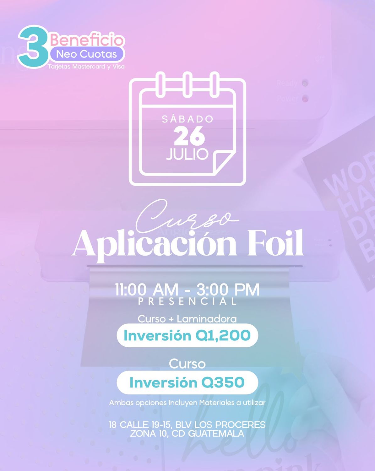 Curso Aplicación Foil