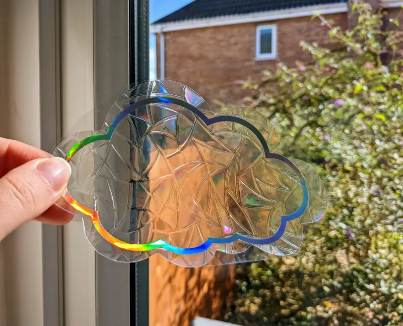 Vinil Mágico Atrapasol  para ventanas