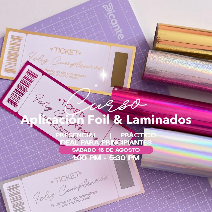 Curso Aplicación Foil &amp; laminados