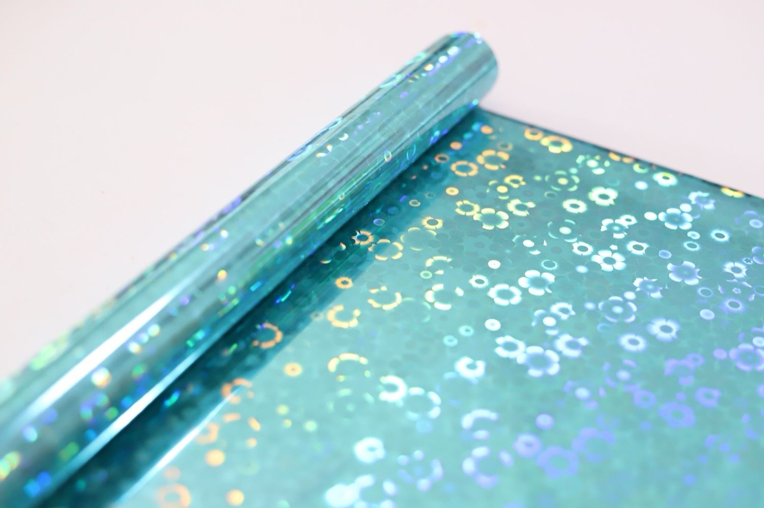 Foil Blue Flower