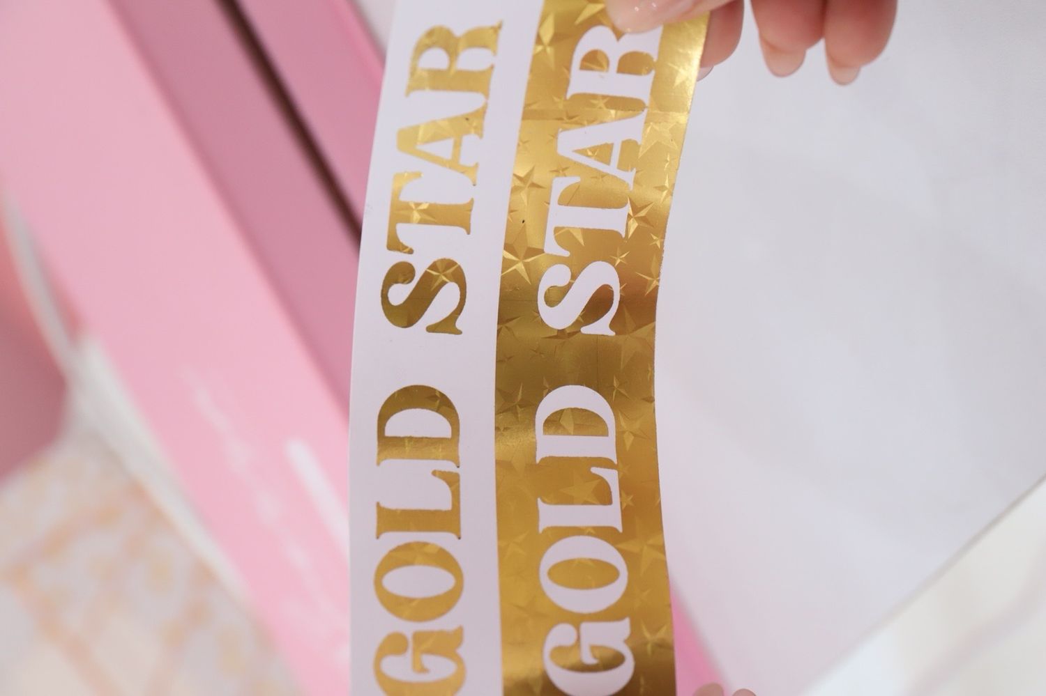 Foil Gold Star
