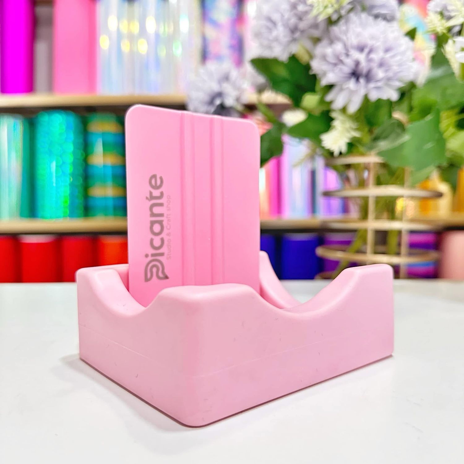 Kit Soporte de Vaso + Espátula 