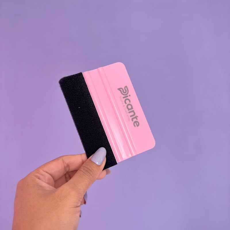 Espatula ó Squeegees para Vinil Rosa
