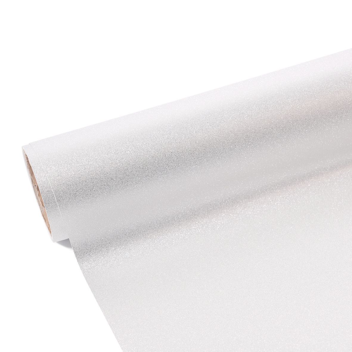 Vinil Adhesivo Glitter Texture White