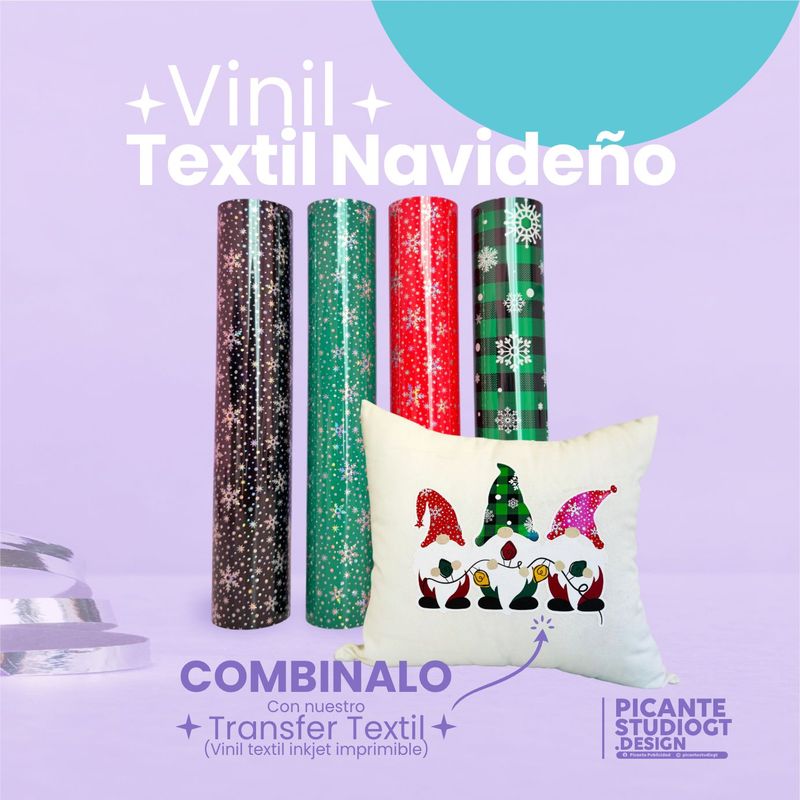 Vinil Textil  Sweet Christmas