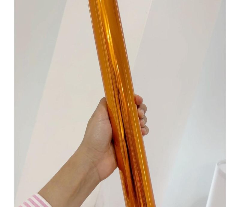 Laminado Térmico Metálico Naranja 3 Metros