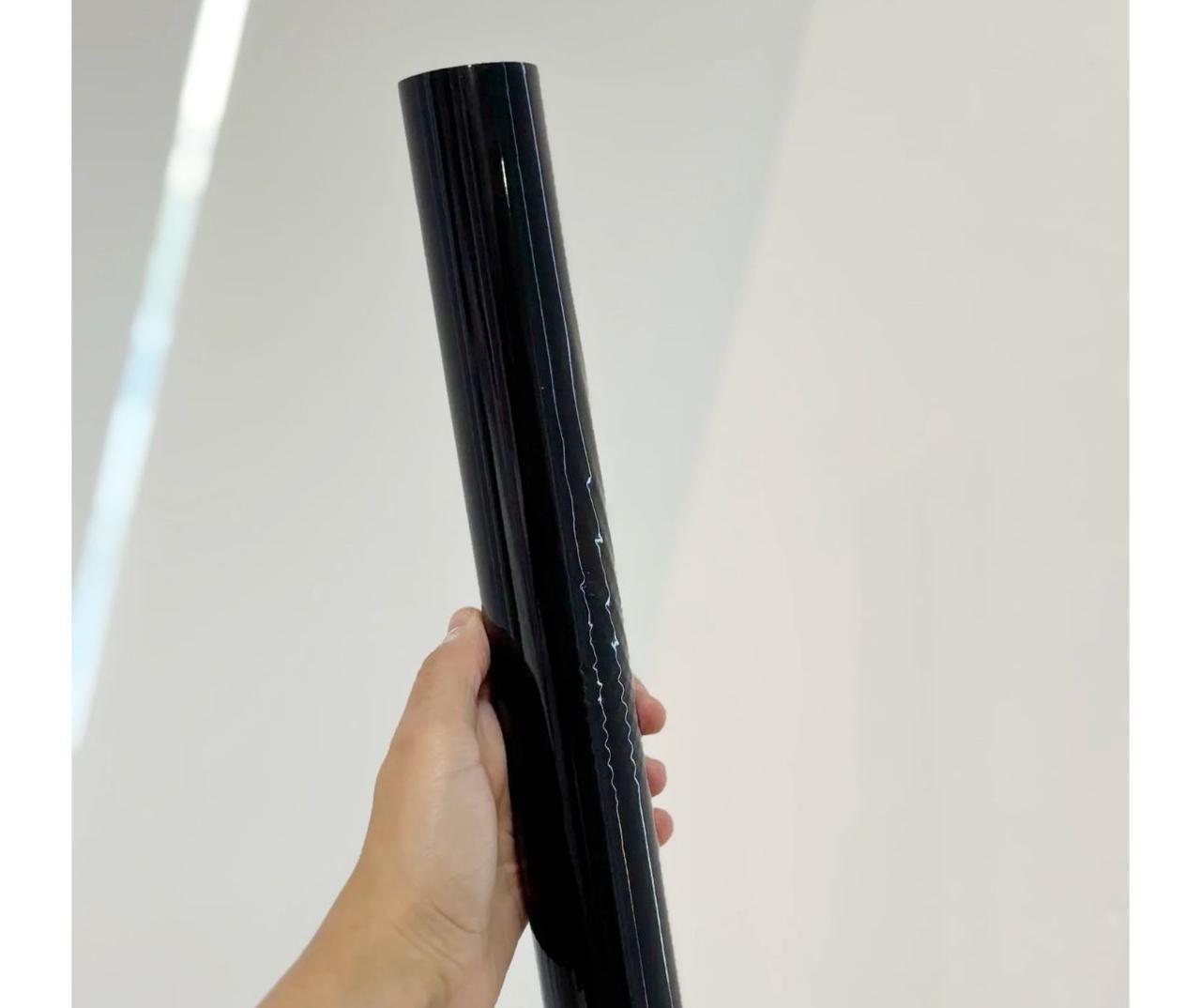 Laminado Térmico Metálico Negro 3 Metros