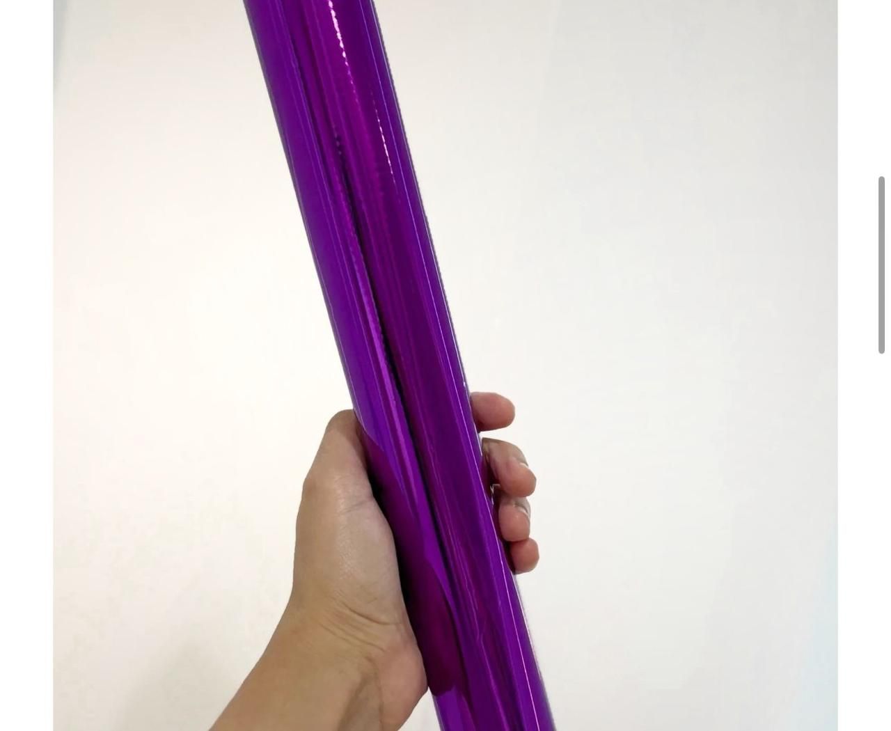 Laminado Térmico Metálico Morado 3 Metros