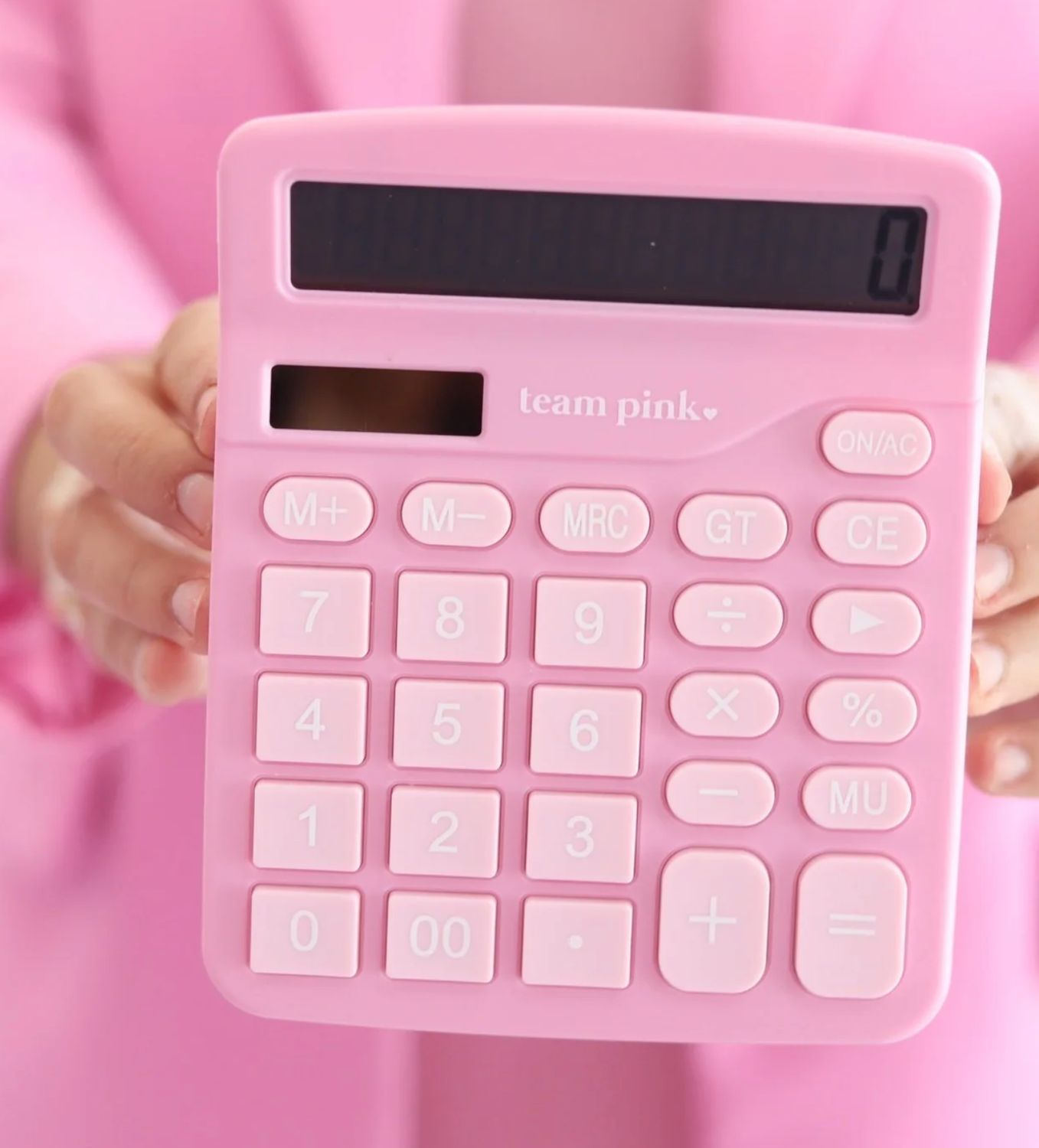 Calculadora Team Pink