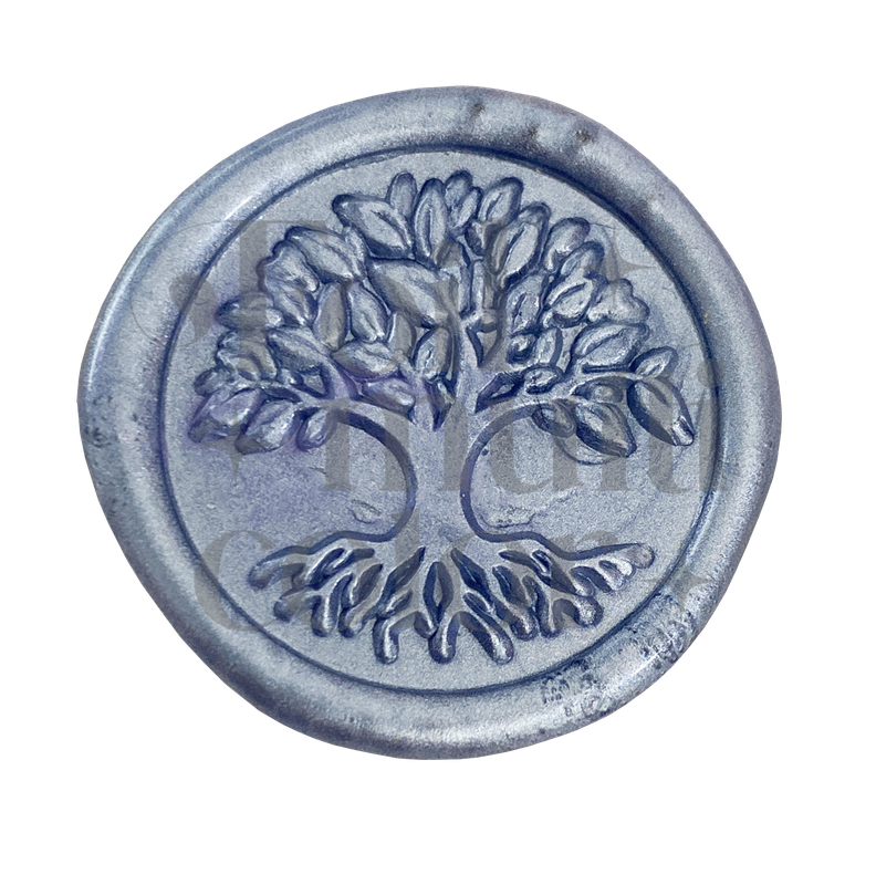 Cera para sellos de lacre color Azul Grisaceo Perla