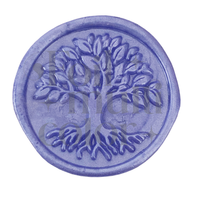 Cera para sellos de lacre color Morado Cielo Perla