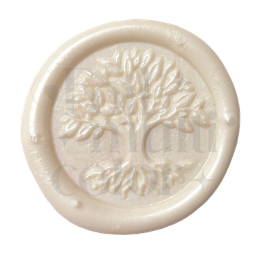 Cera para sellos de lacre color Hueso