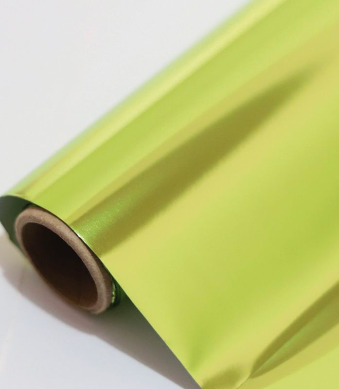 Foil  Verde Limón 3 Metros Marca ANGIE GUERRA