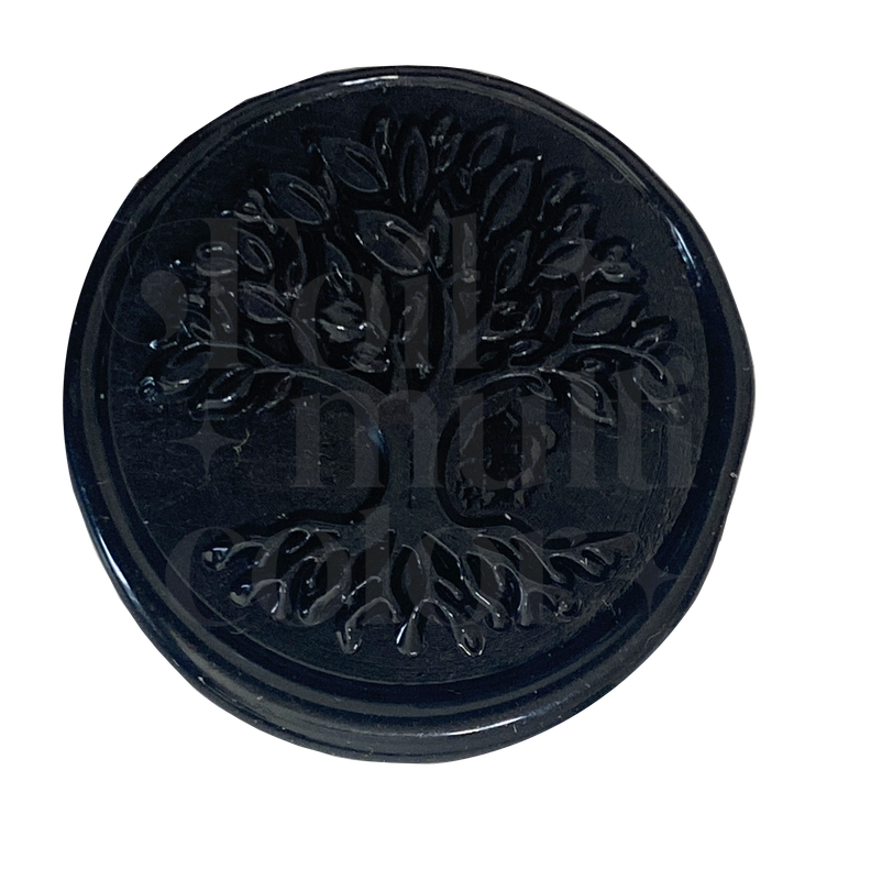 Cera para sellos de lacre color Negro