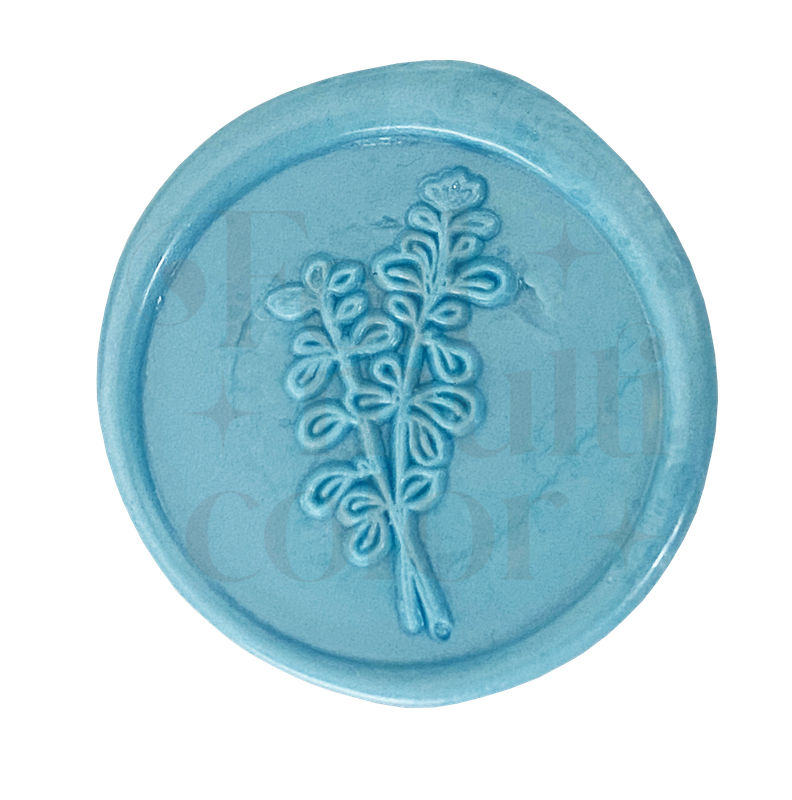 Cera para sellos de lacre color Teal