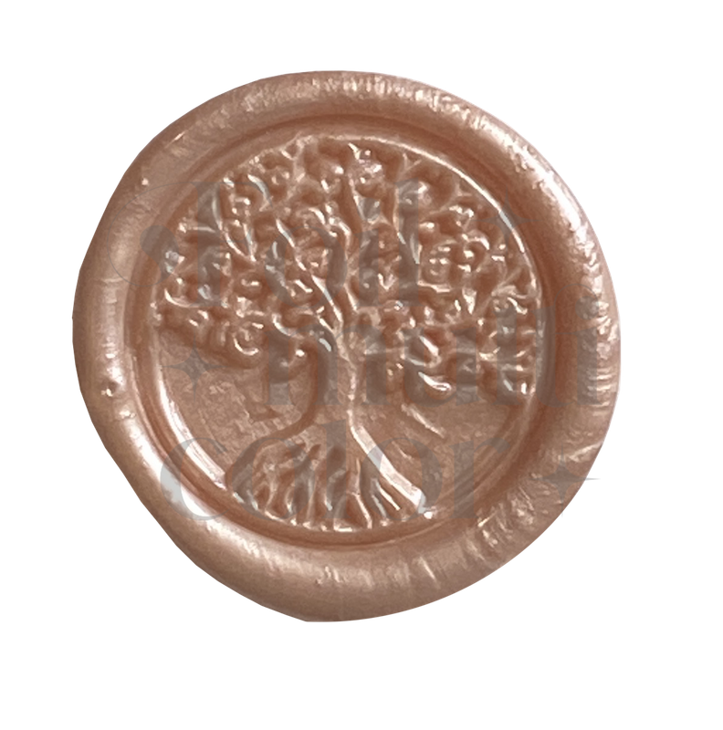 Cera para sellos de lacre color Beige Oscuro