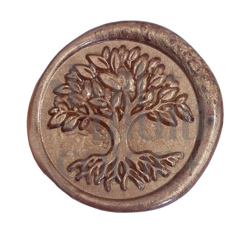 Cera para sellos de lacre color Sepia