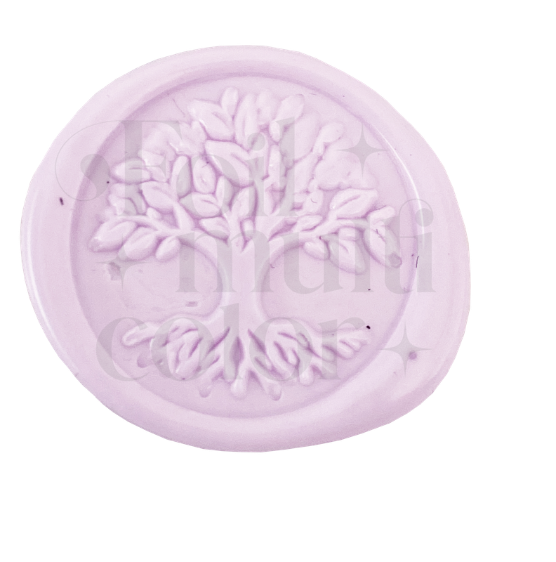 Cera para sellos de lacre color Rosa Lavanda